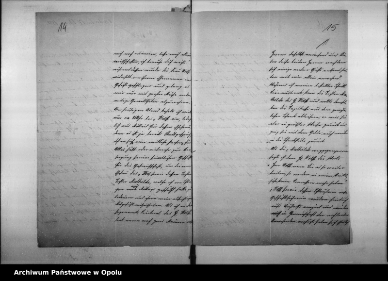 Obraz 17 z jednostki "Acta des Magistrats zu Oppeln betreffend die Schankanlage in dem Hause an der Bolkostrasse Vol. I"