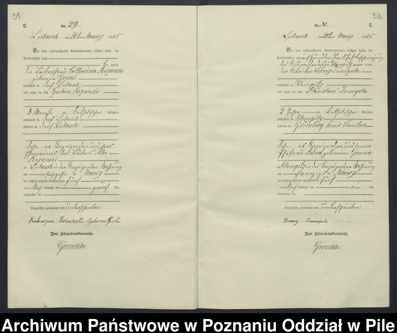 Obraz 19 z jednostki "Księga zgonów"