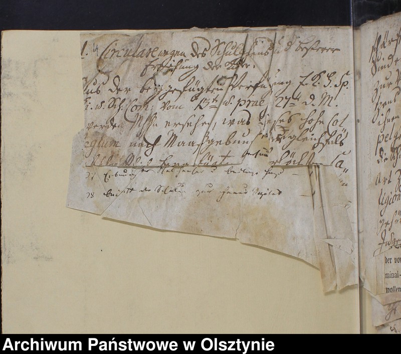 image.from.unit.number "Fernere Verordnungen, Cicularia und Correspondencen in der Schulsachen"