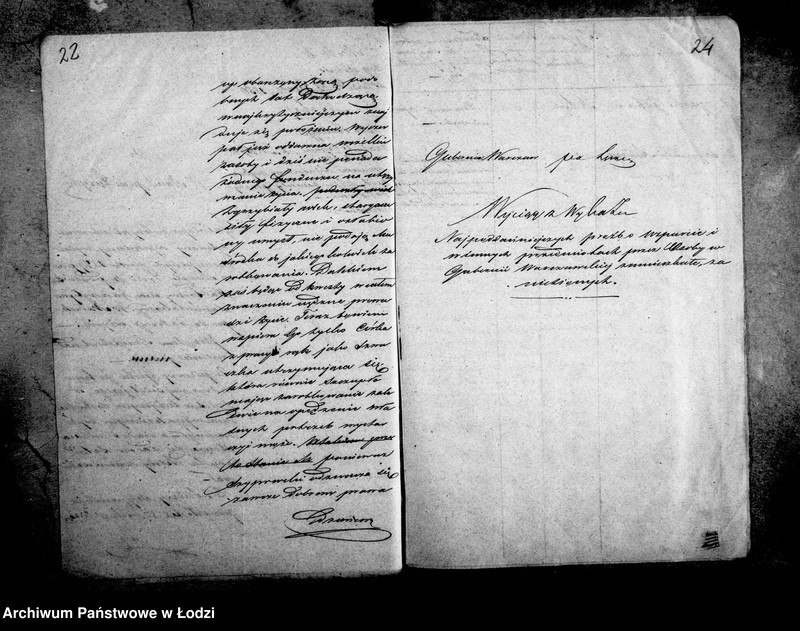 Obraz 19 z jednostki "Akta tyczące się zanoszenia próśb do tronu"