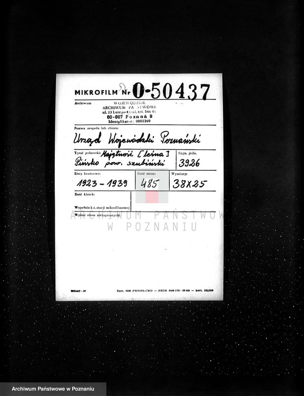 Obraz 2 z jednostki "Majętność leśna Pińsko powiat szubiński"