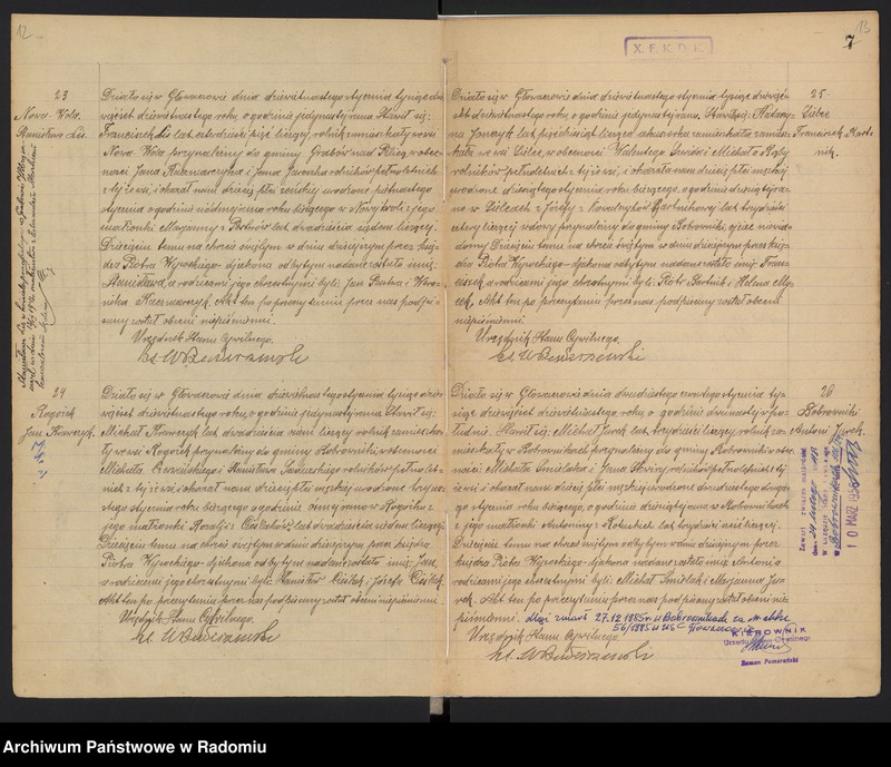 image.from.unit.number "Urząd Stanu Cywilnego w Głowaczowie Akta urodzeń, małżeństw, zgonów 1919 rok"