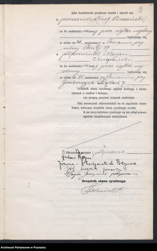 Obraz 11 z jednostki "Księga miejscowa małżeństw tom IV [Rejestr główny małżeństw]"