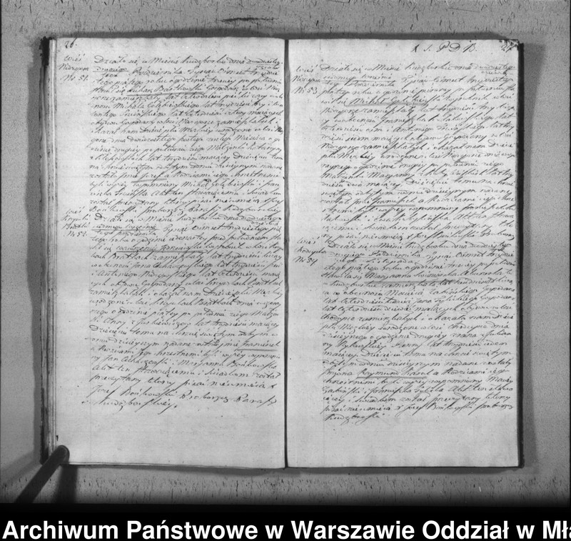 Obraz 18 z jednostki "Akta urodzin, małżeństw i zgonów"