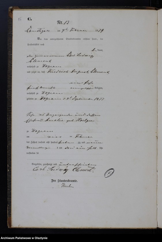 image.from.unit.number "Sterbe-Haupt-Register Nr 1 - 84"