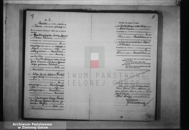 Obraz 6 z jednostki "Heirats-Haupt-Register 1920"