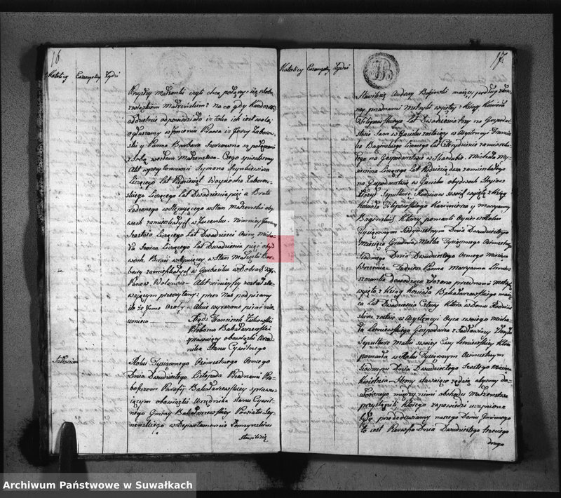 image.from.unit.number "Księgi Gminy i Parafij Bakałarzewskiey ślubne 1808 R."