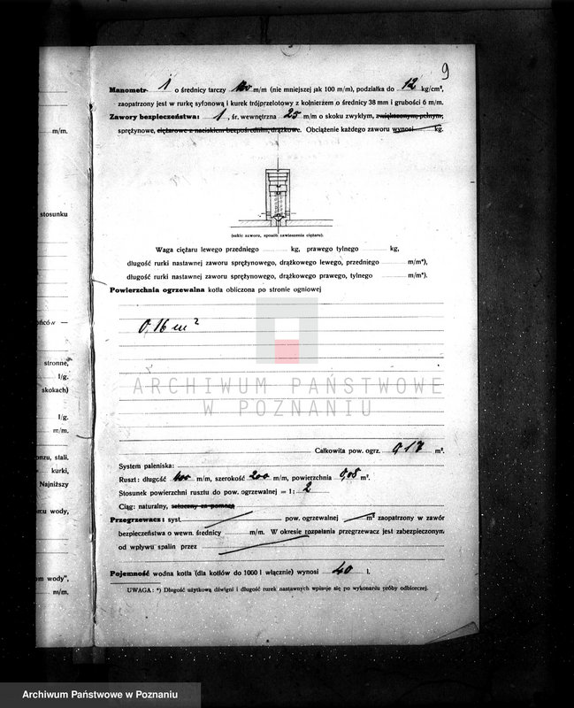 Obraz 13 z jednostki "Mleczarnia w Gostyniu, własność W. Bobczyński nr woj. kotła 1975"