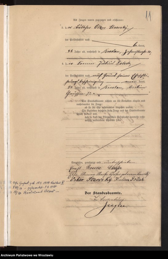 image.from.unit.number "Heiraths-Haupt-Register Breslau I 1910 Band 3"