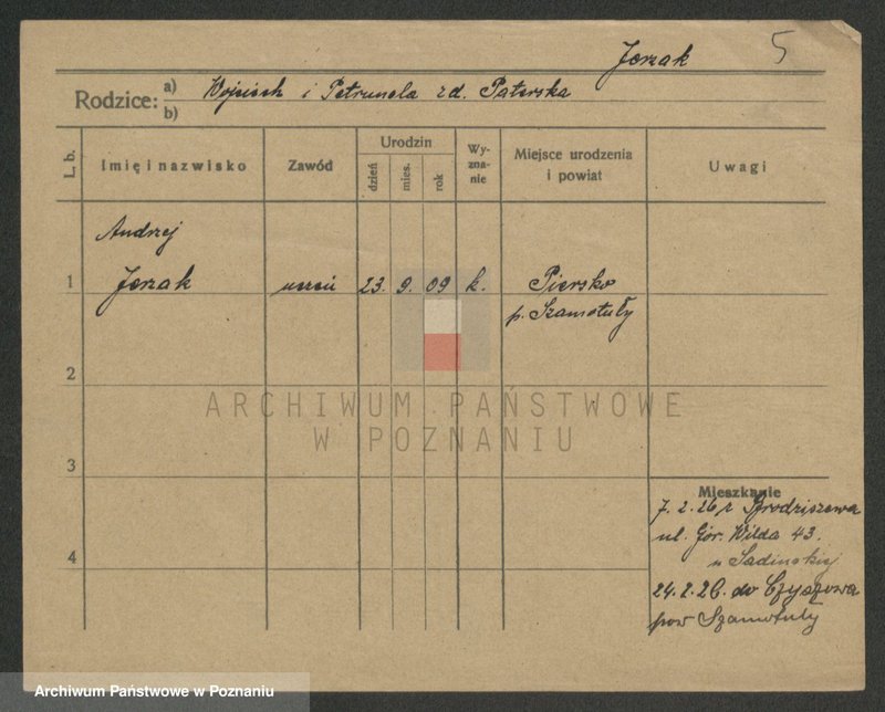 Obraz 5 z jednostki "Jernas - Jesionek"