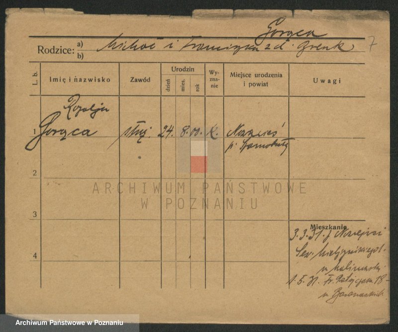 Obraz 9 z jednostki "Goroncy - Gorniakowski"