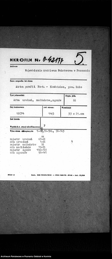 image.from.unit.number "Księga urodzeń, małżeństw, zgonów"