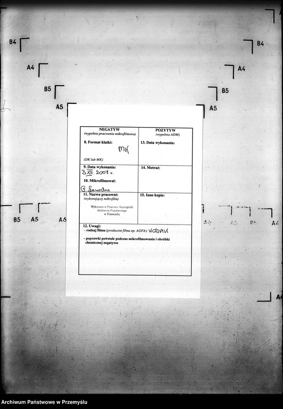 Obraz 3 z jednostki "[Kopie ksiąg metrykalnych parafii Hańczowa z filią Ropki (dekanat Gorlice)]"