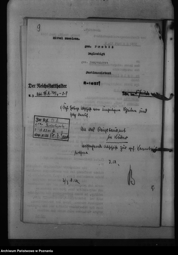 Obraz 13 z jednostki "Amtsgericht Warthbrücken - Koło"