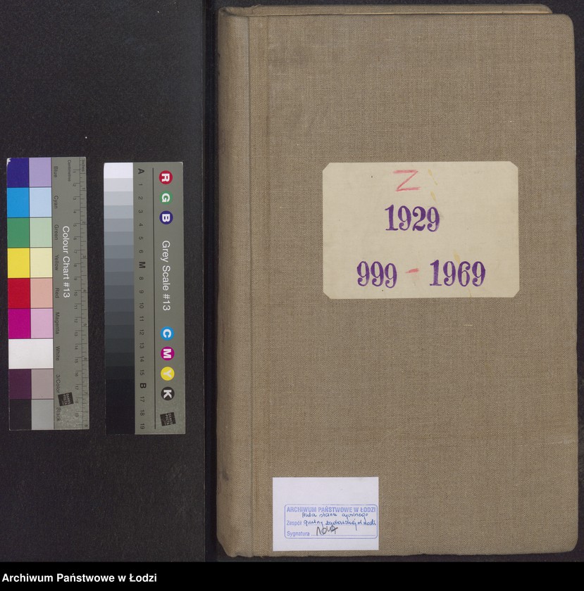Obraz 2 z jednostki "Akta zgonów od numeru 999 do numeru 1969"