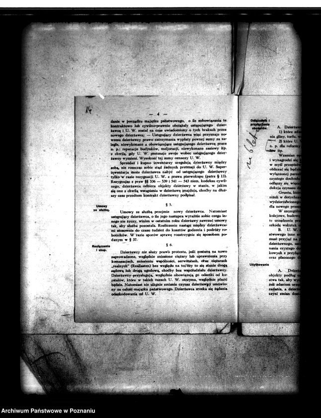 image.from.unit.number "/Umowy dzierżawne majątku Duszniki powiatu szamotulskiego/ zawarte między Towarzystwem Akcyjnym,,Siew" w Poznaniu a Okręgowym Urzędem Ziemskim"