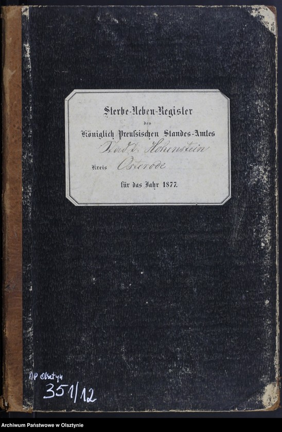 image.from.unit.number "Sterbe-Neben-Register Nr 1 - 61"