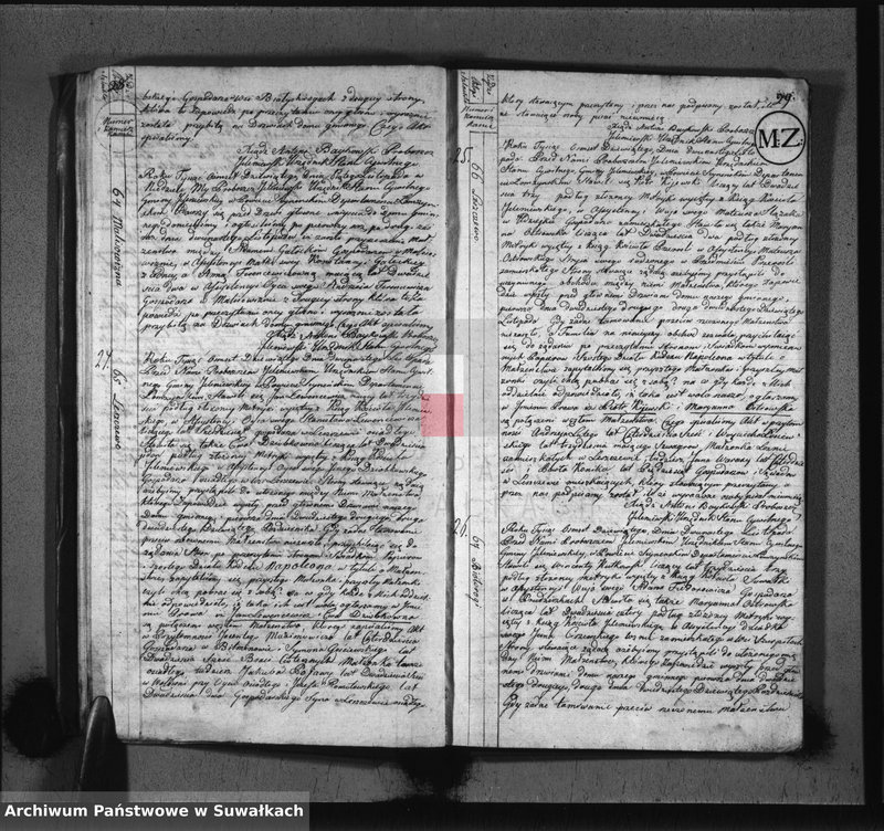 image.from.unit.number "Akta Małżeństwa Gminy Jeleniewskiey Na Rok 1809/10 od 1-o Maja"