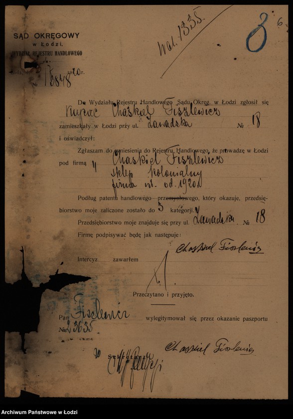 Obraz 8 z jednostki "„Chaskiel Fiszlewicz – sklep kolonialny"