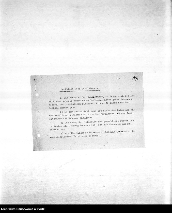 Obraz 15 z jednostki "[Korespondencja PSŻ w sprawie przesiedlenia Żydów do getta, zajmowania mieszkań i publicznych lokali, zamknięcia getta]"