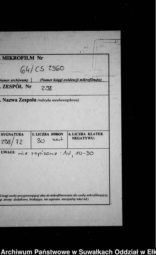 image.from.unit.number "Sterbe-Neben-Register des Preussischen Standes-Amtes Kehlen Kreis Angerburg"