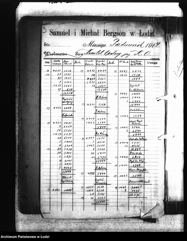 Obraz 7 z jednostki "Do Sekcji Sanitarno-Szpitalnej [korespondencja]"