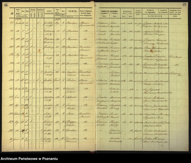 Obraz 11 z jednostki "Księga urodzin"