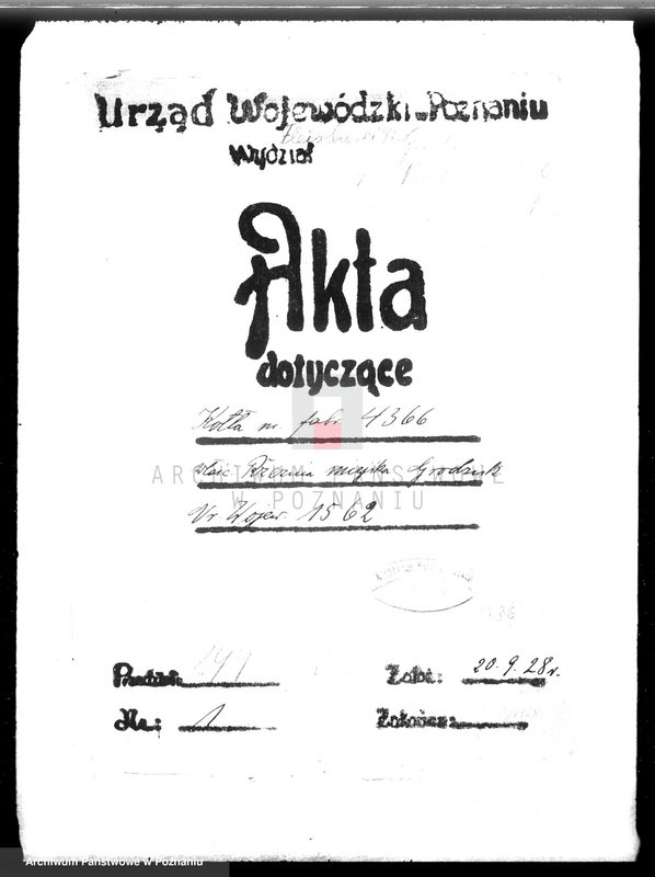 Obraz 5 z jednostki "Rzeźnia miejska w Grodzisku, pow. nowotomyski nr woj. 1562"