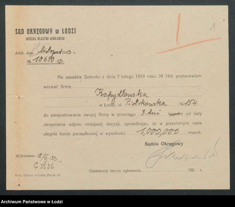 Obraz 3 z jednostki "Apolonja Kopydłowska- szkoła zawodowa kroju i robótek ręcznych"