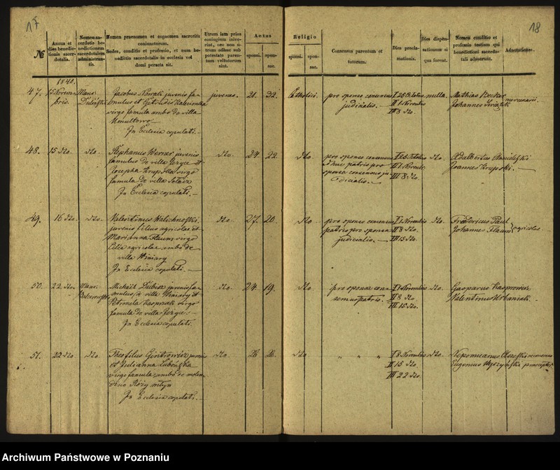 Obraz 12 z jednostki "Księga małżeństw"