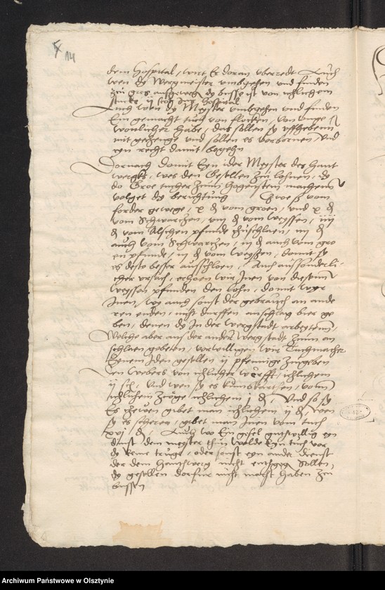 image.from.unit.number "Hohenstein [ Olsztynek].Tuchmacher. Gewerksrolle (darin n. Rolle v. [von] J. [Jahre] 1439)"