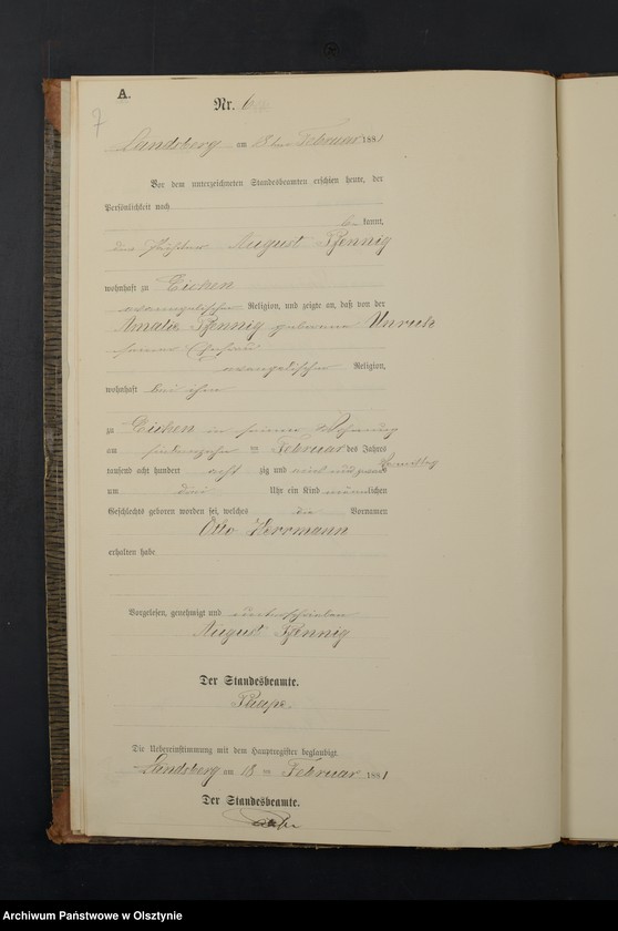 image.from.unit.number "Geburts-Neben-Register Nr 1 - 51"