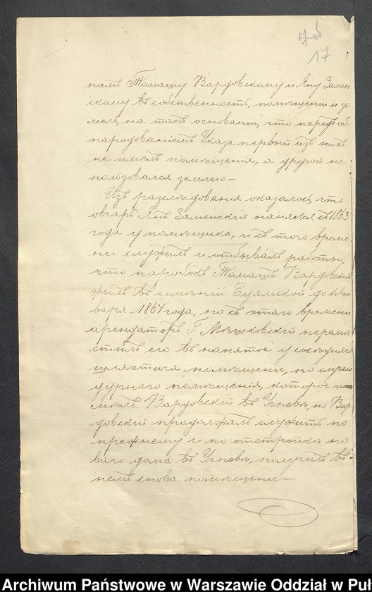 image.from.unit.number "O urządzaniu chłopów byłej rządowej wsi Uczniewo, gm. Jasienica wchodzącej w skład prywatnej własności Uczniewo należące do ziemianina Franciszkowi Bujalskiemu"