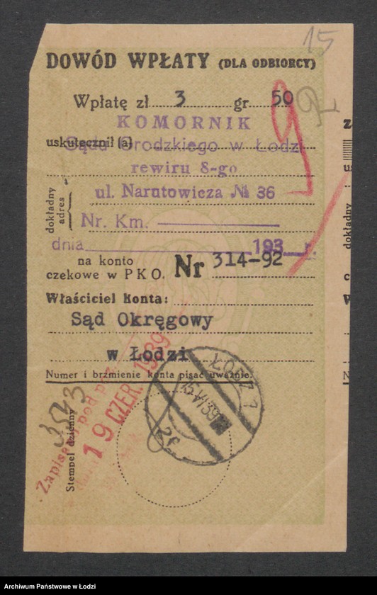 Obraz 17 z jednostki "Władysław Kościołowski - sklep spożywczy i tytoniowy"