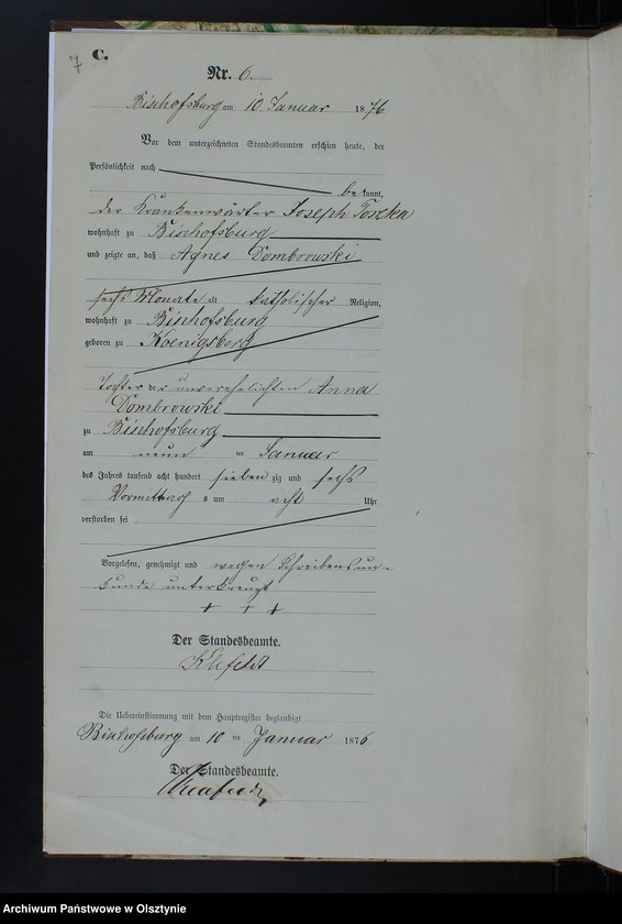 image.from.unit.number "Sterbe-Neben-Register Nr 1 - 18"