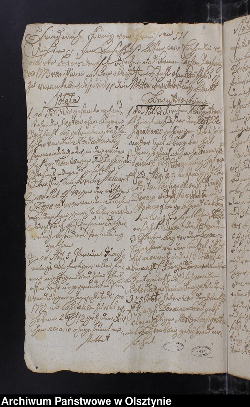 image.from.unit.number "Jahr Kirchen Rechnung aller Einnahme und Ausgabe, wie auch Bau-Rechnung"