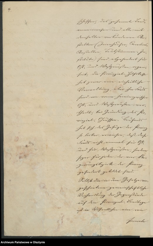 image.from.unit.number "Die Constituirung getrennter Provinzial Verbände für Ost- und Westpreussen"