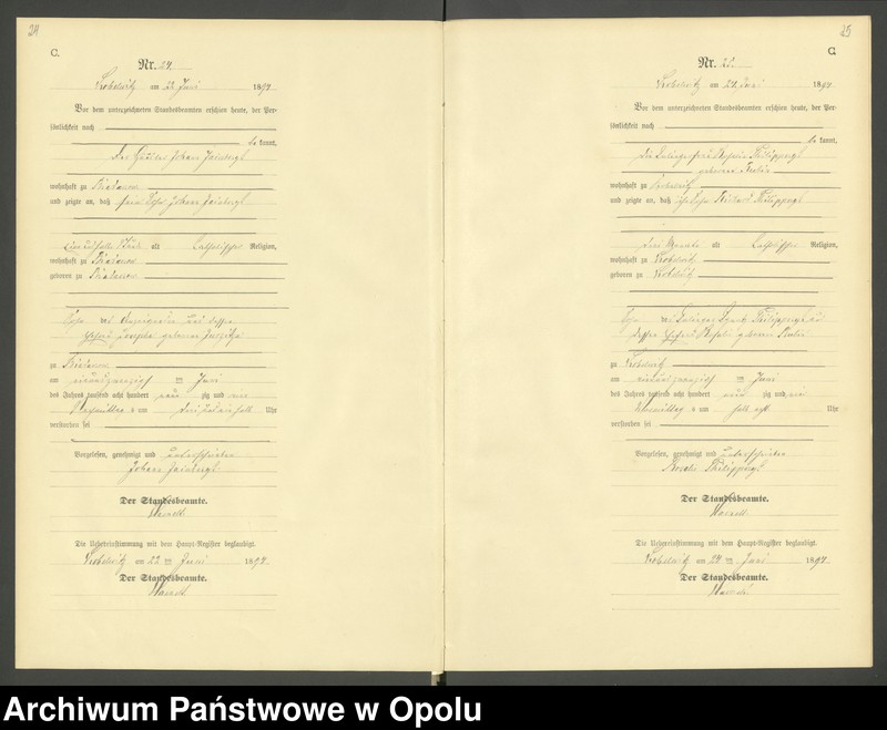 image.from.unit.number "Urząd Stanu Cywilnego Kobylice Księga zgonów rok 1894-96"