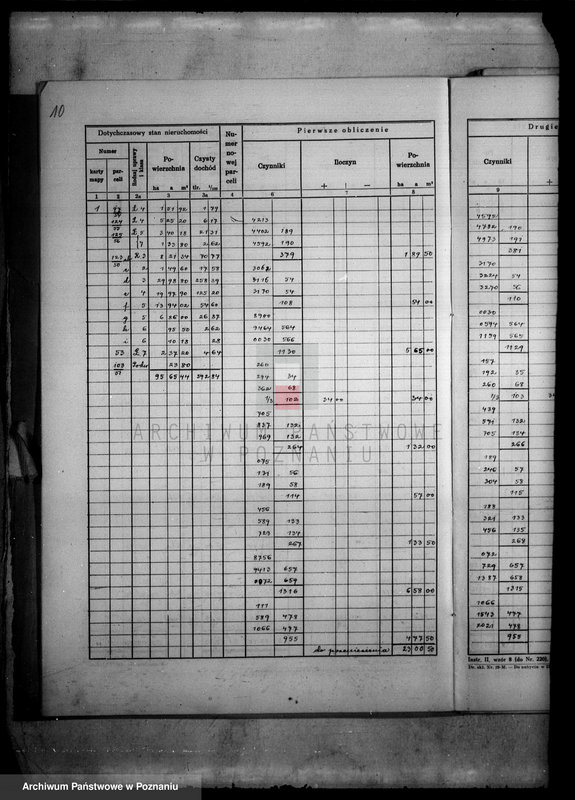 Obraz 14 z jednostki "/Obliczenie pomiarowe obrębu Dębowo i Dąbrowa w powiecie wyrzyskim wraz ze szkicami polowymi/"