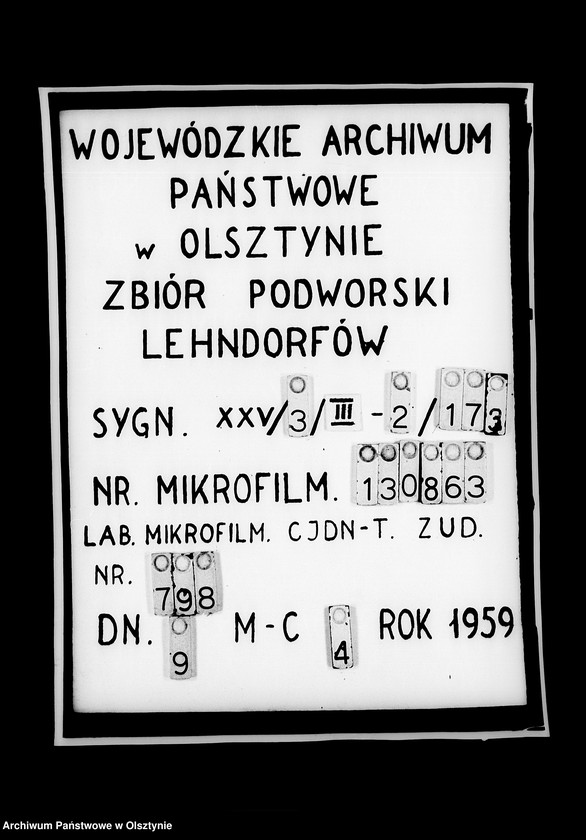 image.from.unit.number "Prolongations- Contracte mit den Pächtern der Landkeimschen Güter Gottfried Link, Borowski u. dem Generalpächter Amtmann Rauschning später dessen Bruder"