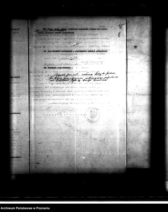 Obraz 12 z jednostki "Majątek Żegotki powiatu mogileńskiego wyłączenie z art. 4 i 5 ustawy o wykonaniu reformy rolnej Maria Skrzydlewska"