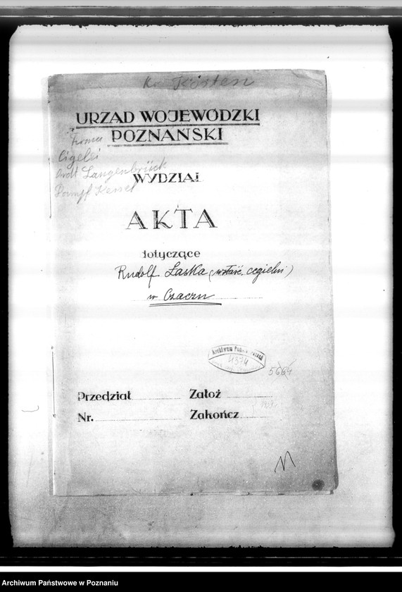 Obraz 4 z jednostki "Cegielnia w Czaczu - pow. kościański - własność R. Łaske nr woj. kotła 5270"
