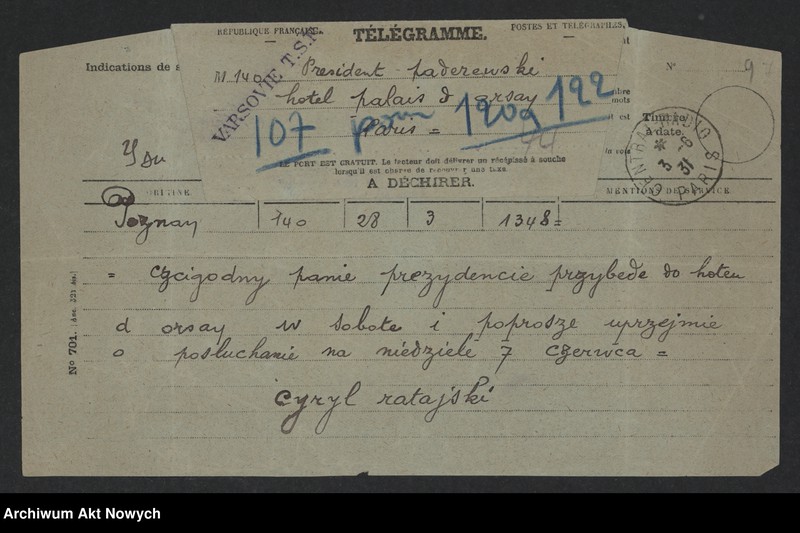 image.from.unit.number "Ratajski Cyryl; Załączniki: a) zaproszenie; b) odpis listu z dn. 5-6 V 1934 (maszynopis); L.21 (odpowiedzi - rękopisy); patrz t.1909,1937,1950"