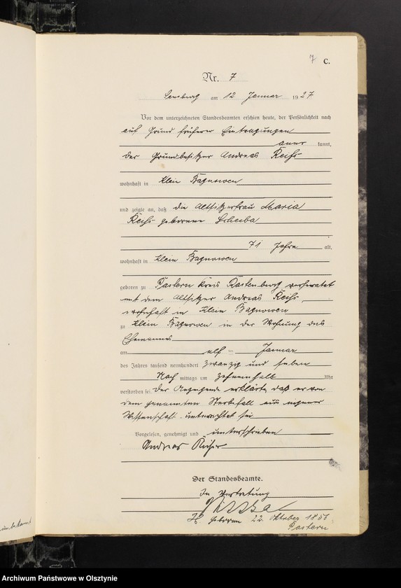 image.from.unit.number "Sterbe-Haupt-Register Nr 1-211"