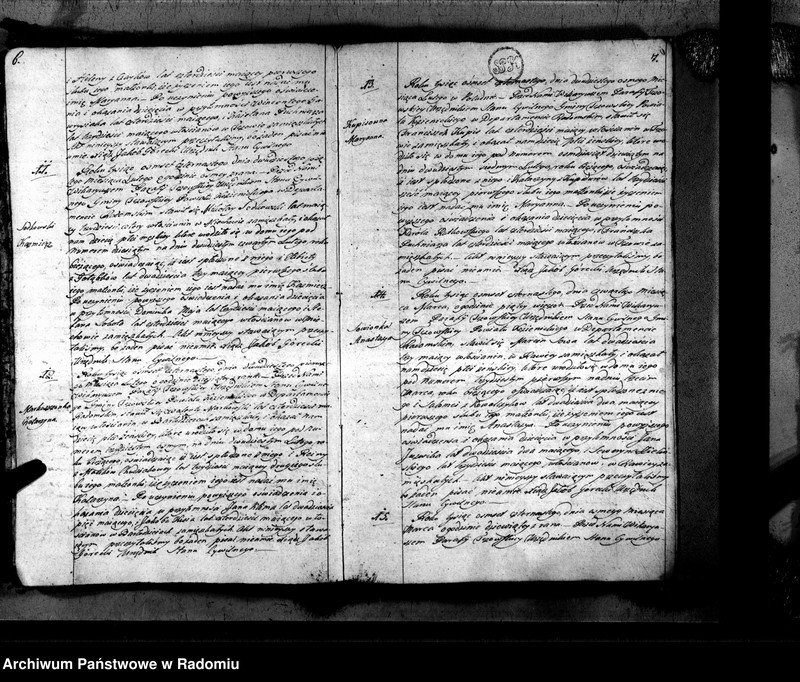 image.from.unit.number "Tczów 1814 [Duplikat akt urodzonych, zaślubionych i zmarłych]"