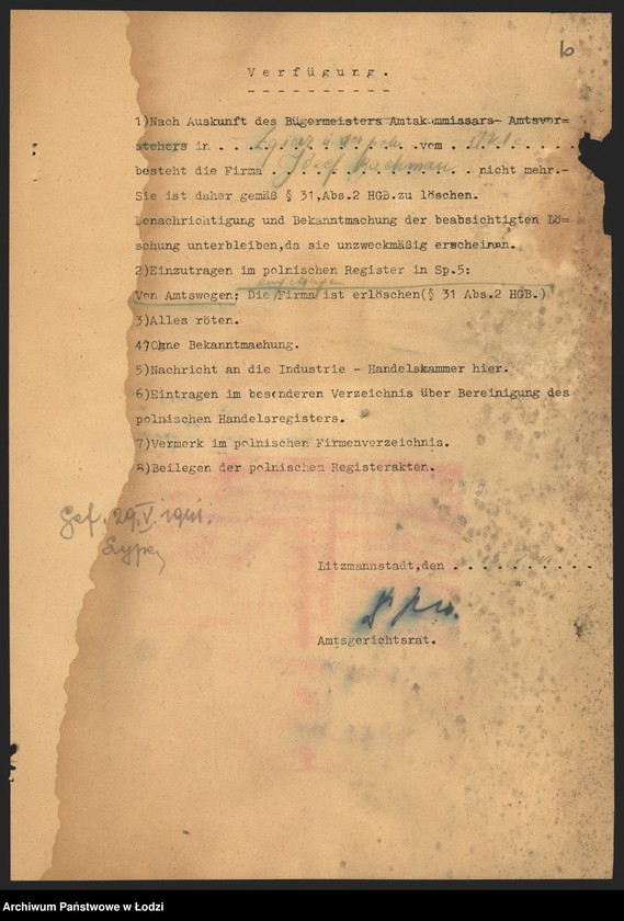 Obraz 12 z jednostki "Józef Bachman – restauracja – Zgierz"