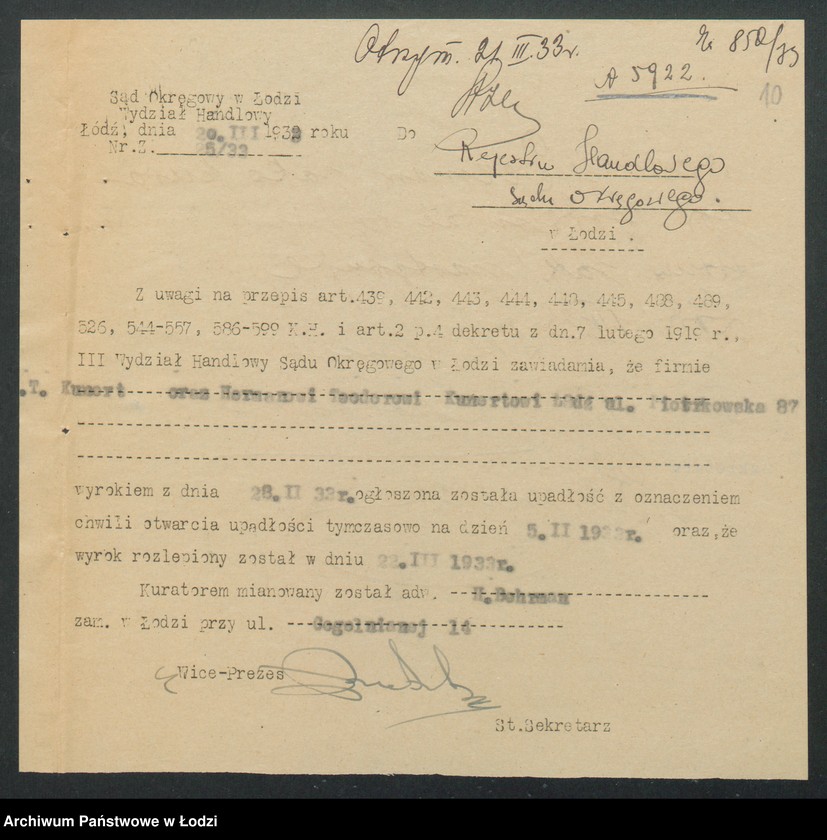 Obraz 12 z jednostki "Herman Teodor Kunert – skład obrazów i materiałów piśmiennych"