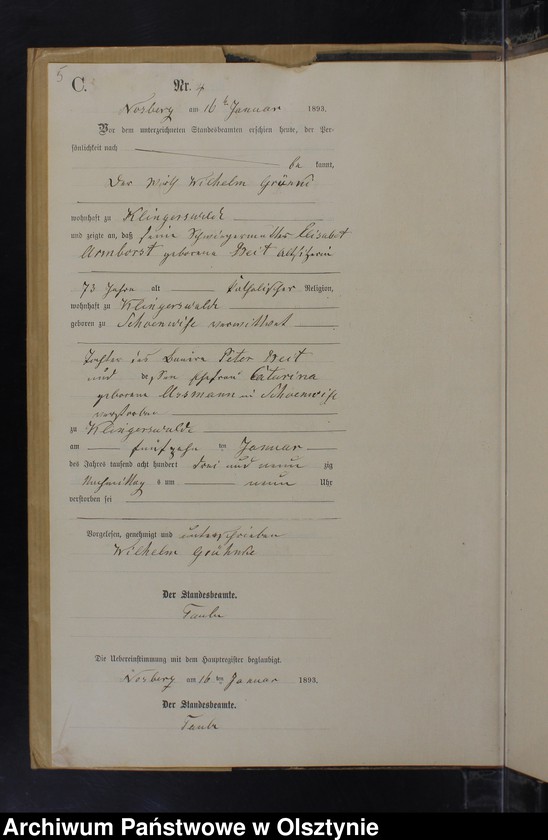 image.from.unit.number "Sterbe-Neben-Register Nr 1 - 51"