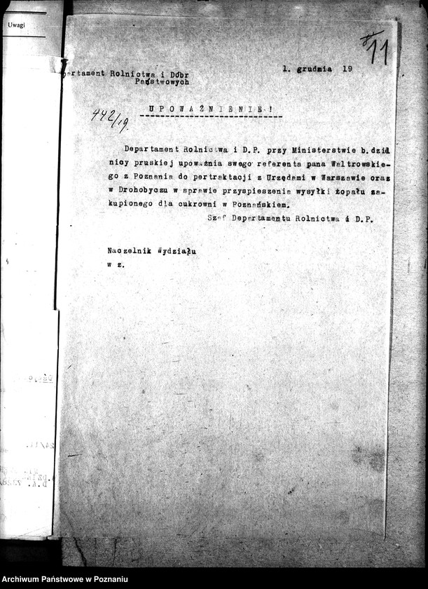 image.from.unit.number "Sprawy dostawy ropału [ropy naftowej]"