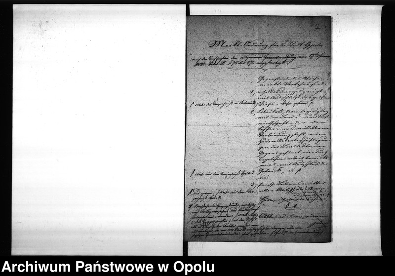 Obraz 10 z jednostki "Acta des Magistrats zu Oppeln betreffend die Markt-Ordnung für hiesige Stadt Vol I"